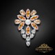 Brošs „Mirtele II“ ar Swarovski™ kristāliem