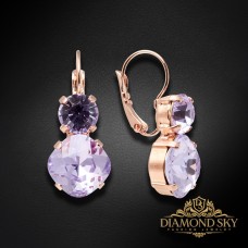Auskari „Apžilbinošs Mirdzums (Violet)“ ar Preciosa™ kristāliem