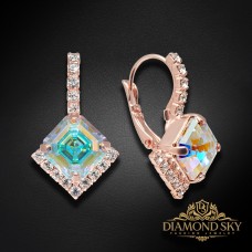 Auskari „Imperial III (Aurora Borealis)“ ar Swarovski™ kristāliem