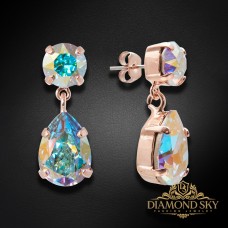 Auskari „Venus IV (Aurora Borealis)“ ar Preciosa® kristāliem