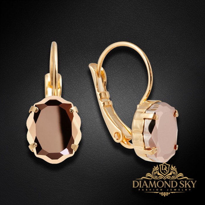 Komplekts „Baroka Spogulis (Rose Gold)“ ar Swarovski™ kristāliem