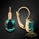 Komplekts „Baroka Spogulis (Emerald)“ ar Swarovski™ kristāliem