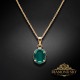 Komplekts „Baroka Spogulis (Emerald)“ ar Swarovski™ kristāliem