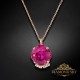 Komplekts sievietēm „Krēta (Fuchsia)“ ar Preciosa® kristāliem