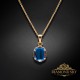 Komplekts „Baroka Spogulis (Meridian Blue)“ ar Swarovski™ kristāliem