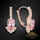 Komplekts sievietēm „Leonora II (Light Rose)“ ar Preciosa® kristāliem