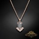 Komplekts sievietēm „Leonora II (Jet Hematite)“ ar Preciosa® kristāliem
