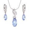 Sudraba komplekti ar Swarovski™ kristāliem Sudraba komplekti ar Swarovski™ kristāliem