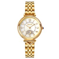 Stainless Steel Ladies Watch “Opera III” dazzling with Crystals by Swarovski®