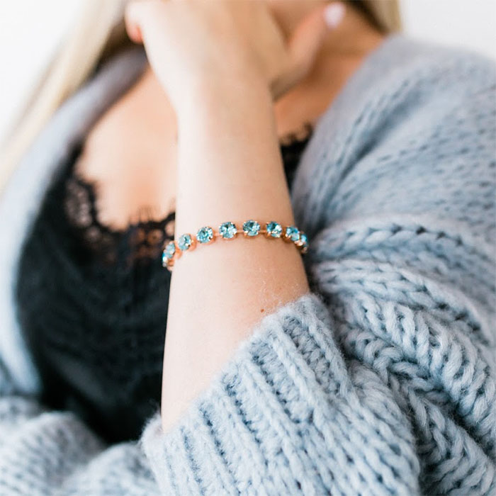 Aproce „Klasika“ ar Swarovski™ kristāliem