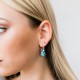 Auskari „Klaris VIII (Aquamarine Blue)“ ar Swarovski™ kristāliem