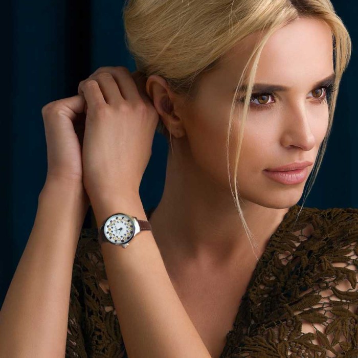 Sieviešu pulkstenis „Dotty III“ ar Swarovski™ kristāliem