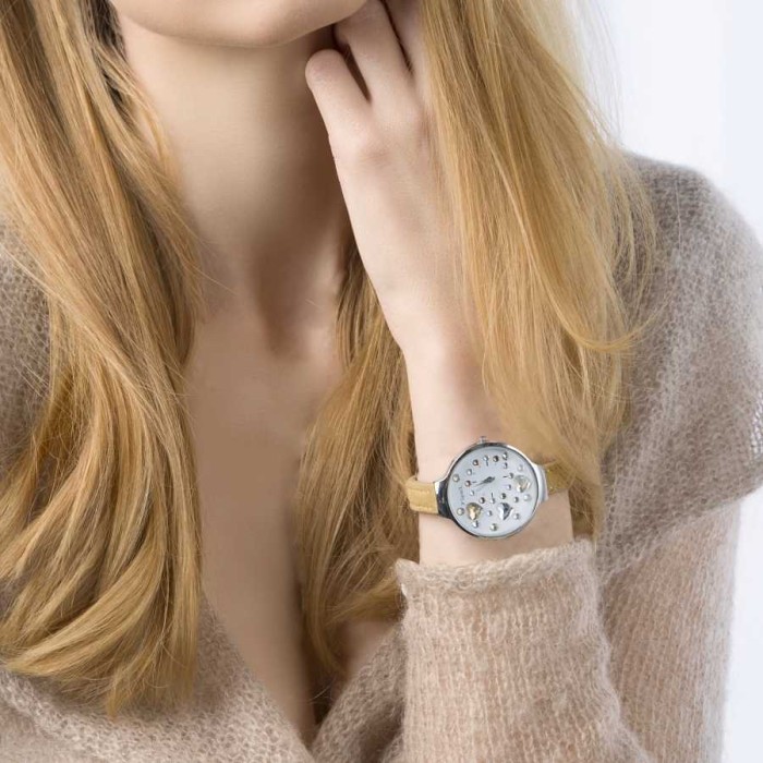 Sieviešu pulkstenis „Heart“ ar Swarovski™ kristāliem