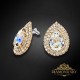 Auskari „Jasmīns“ ar Swarovski® kristāliem