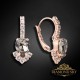 Auskari „Leonora II (Black Diamond)“ ar Preciosa® kristāliem
