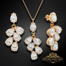 Komplekts „Amber II“ ar Preciosa™ kristāliem