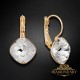 Auskari „Žilbinošais Mirdzums IV“ ar Swarovski® kristāliem