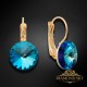 Komplekts „Klaris II (Bermuda Blue)“ ar Swarovski™ kristāliem