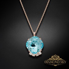 Kulons „Crete (Aqua Bohemica)“ ar Preciosa® kristāliem