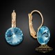 Jewelry Set “Clarice II (Aquamarine Blue)” created with Crystals by Swarovski®