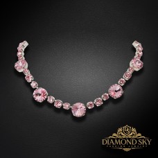 Kāzu kaklarota „Vortex II“ ar Swarovski™ kristāliem