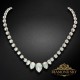 Kāzu kaklarota „Leonora“ ar Swarovski™ kristāliem