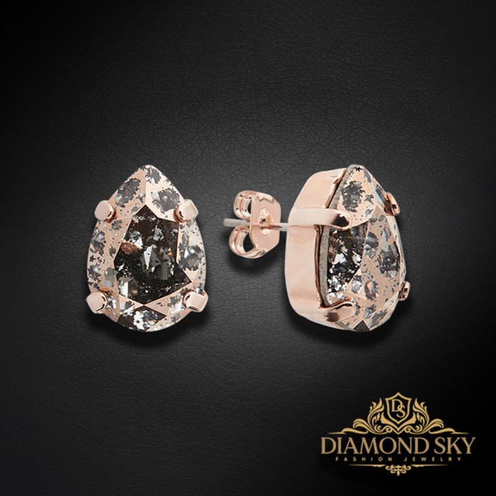 Komplekts sievietēm „Venus II (Rose Patina)“ ar Swarovski® kristāliem