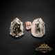 Komplekts sievietēm „Venus II (Gold Patina)“ ar Swarovski® kristāliem