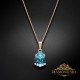 Komplekts sievietēm „Venus II (Aquamarine)“ ar Swarovski® kristāliem