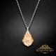 Sudraba kulons „Baroque V (Golden Shadow)“ ar Swarovski® kristāliem