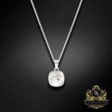 Sudraba kulons „Glare“ ar Swarovski® kristāliem