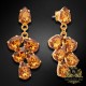 Komplekts sievietēm „Amber II (Light Amber)“ ar Preciosa® kristāliem