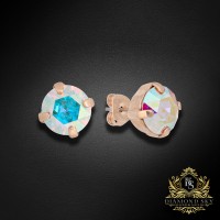 Auskari „Krāšņums VI (Aurora Borealis)“ ar Swarovski® kristāliem
