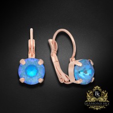 Auskari „Krāšņums II (Ocean DeLite)“ ar Swarovski® kristāliem