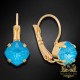 Komplekts sievietēm „Maģiskais Kvadrāts (Electric Blue Ignite)“ ar Swarovski® kristāliem