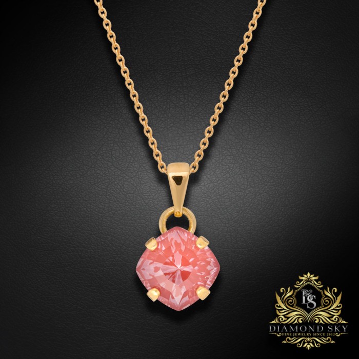Komplekts sievietēm „Maģiskais Kvadrāts (Maroon Ignite)“ ar Swarovski® kristāliem