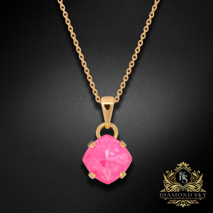 Komplekts sievietēm „Maģiskais Kvadrāts (Electric Pink Ignite)“ ar Swarovski® kristāliem
