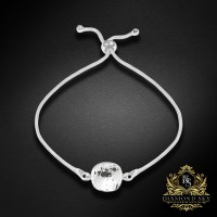 925 Sterling Silver Bracelet “Glare” dazzling with Crystals by Swarovski®