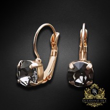 Auskari „Krāšņums (Silver Night)“ ar Swarovski® kristāliem