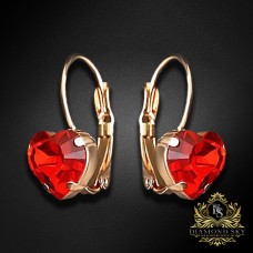 Auskari „Jaunā Sirds“ ar Swarovski™ kristāliem