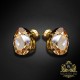 Auskari „Venus II (Golden Shadow)“ ar Swarovski® kristāliem
