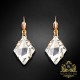 Auskari „Kristāla Rombs III“ ar Swarovski® kristāliem