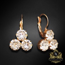 Auskari „Kristāla Lēdija II“ ar Swarovski™ kristāliem