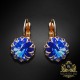 Auskari „Vintage III (Sapphire)“ ar Swarovski® kristāliem