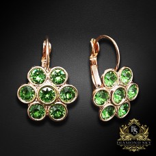 Auskari „Pavasara Elpa“ ar Swarovski™ kristāliem