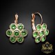 Auskari „Pavasara Elpa“ ar Swarovski™ kristāliem