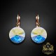 Auskari „Clarice II (Aurora Borealis)“ ar Swarovski® kristāliem