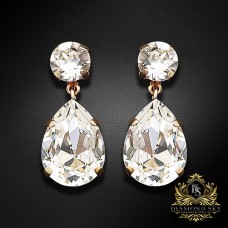 Auskari „Kristāla Piliens IV“ ar Swarovski® kristāliem