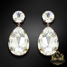 Auskari „Debesu Piliens IV“ ar Swarovski™ kristāliem