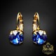 Auskari „Krāšņums (Sapphire)“ ar Swarovski® kristāliem